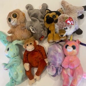 Ty Plush Toy Collection Mixed Bundle- beanie baby, beanie boos